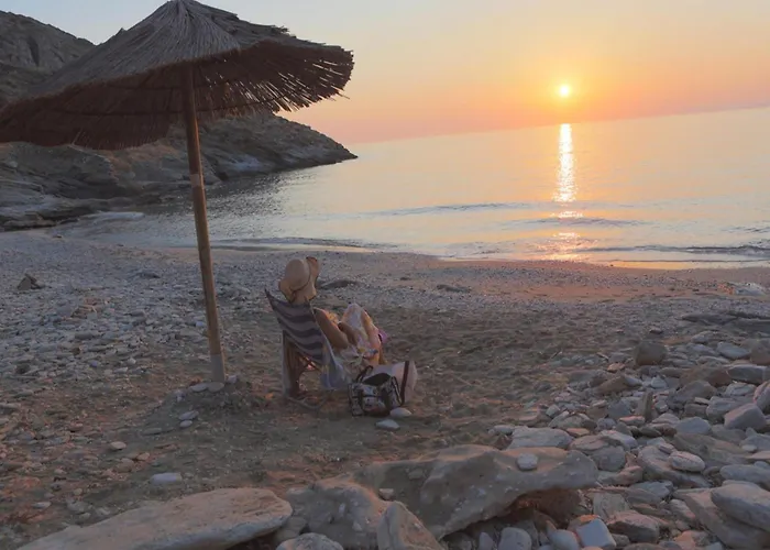 Seaside Luxury In Keas Cycladic Gem アパート *